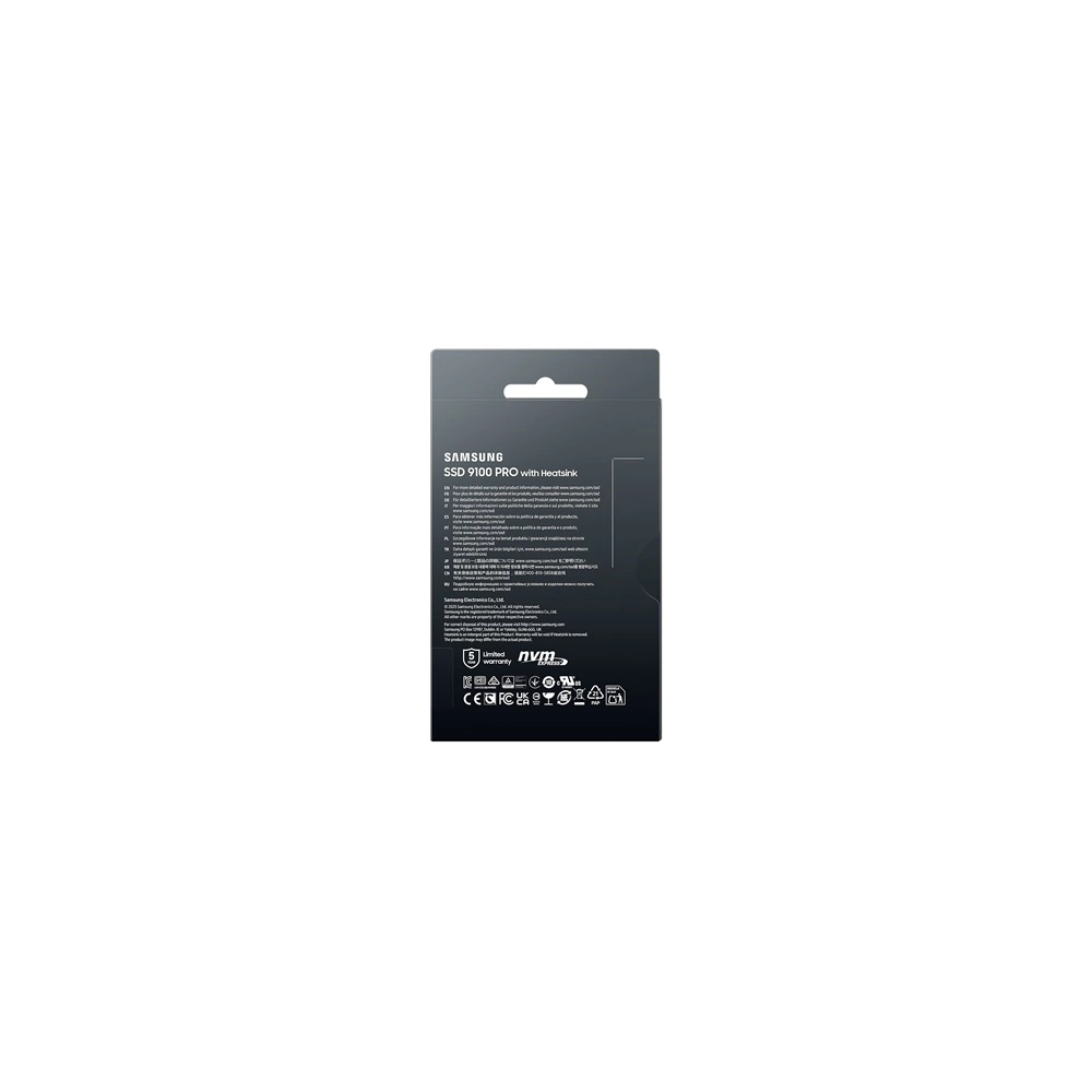 SAMSUNG 9100 PRO Heatsink NVMe M.2 4TB PCIe 5.0 SSD