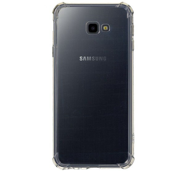 Szilikon telefonvédő (közepesen ütésálló, légpárnás sarok) ÁTLÁTSZÓ [Samsung Galaxy J4 Plus (SM-J415F)]