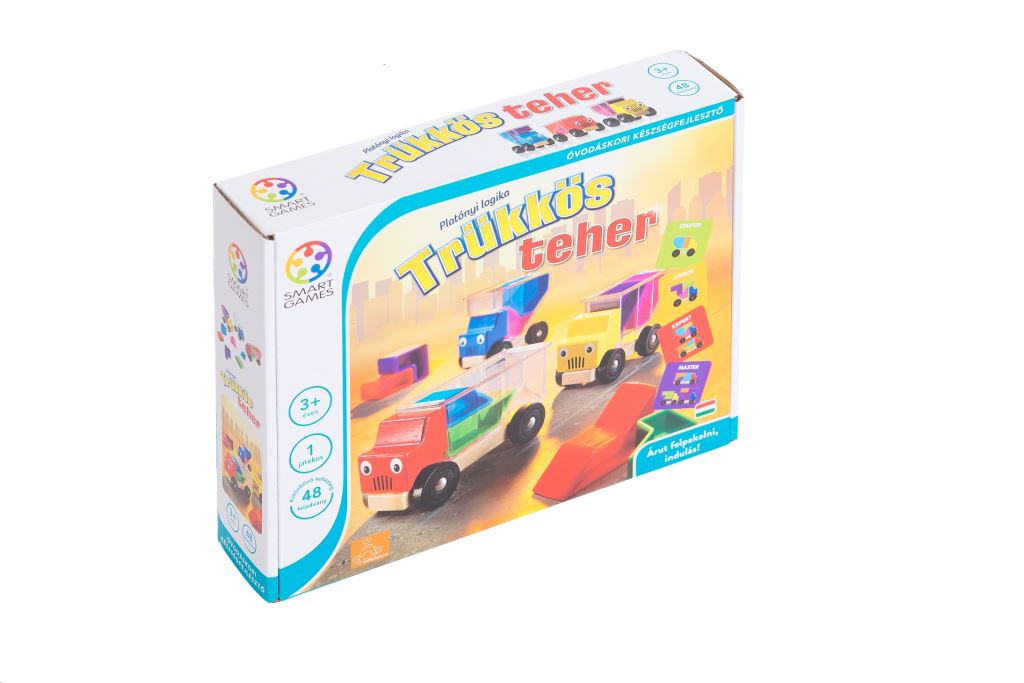 SmartGames Trükkös Teher (Trucky 3) készségfejlesztő játék (SG 015, SG 035) SmartGames Trükkös Teher (Trucky 3) készségfejlesztő játék (SG 015, SG 035)