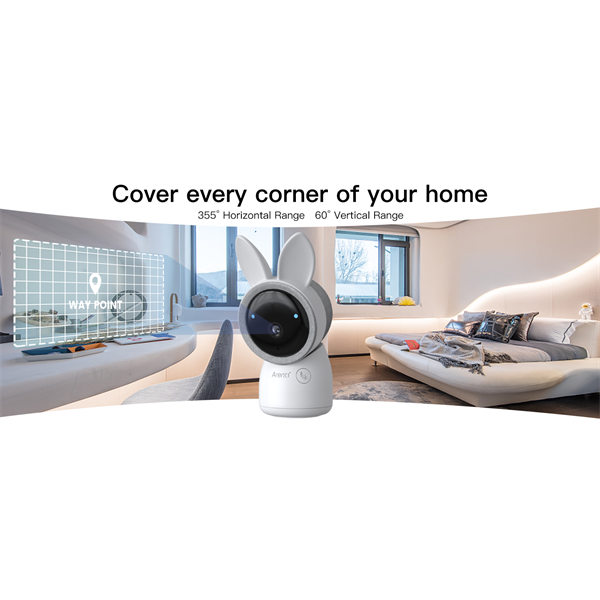 Arenti bébiőr AINANNY-CAM  3MP Wifi  sírás- hőmérséklet- páratartalom figyelés microSD  mikrofon  hangszóró Arenti bébiőr AINANNY-CAM  3MP Wifi  sírás- hőmérséklet- páratartalom figyelés microSD  mikrofon  hangszóró