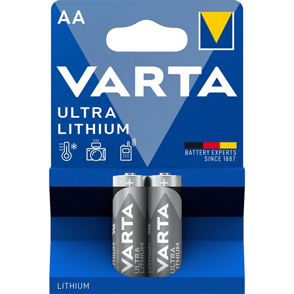 Varta Ultra Lithium elem AA 2db (6106301402) Varta Ultra Lithium elem AA 2db (6106301402)