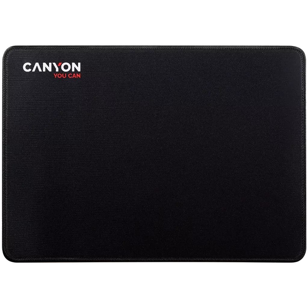 Canyon MP-4 egérpad 350x250mm fekete   