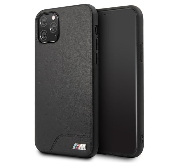 CG MOBILE BMW M műanyag telefonvédő (bőr hatású hátlap) FEKETE [Apple iPhone 11 Pro Max]