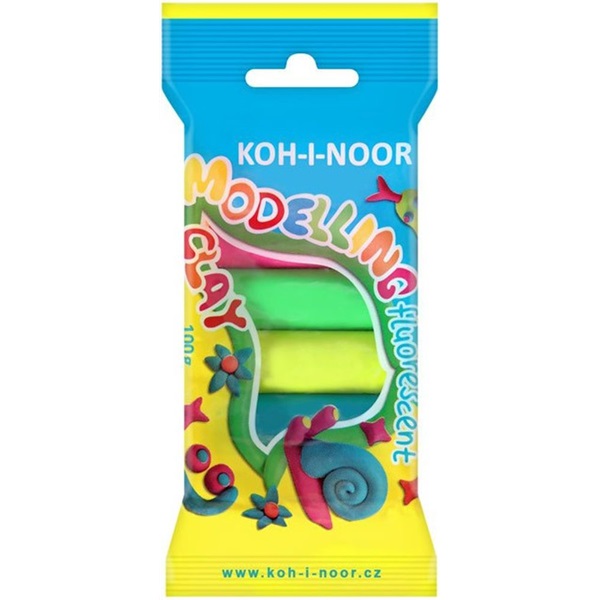 Koh-I-Noor 5 színű neon gyurma