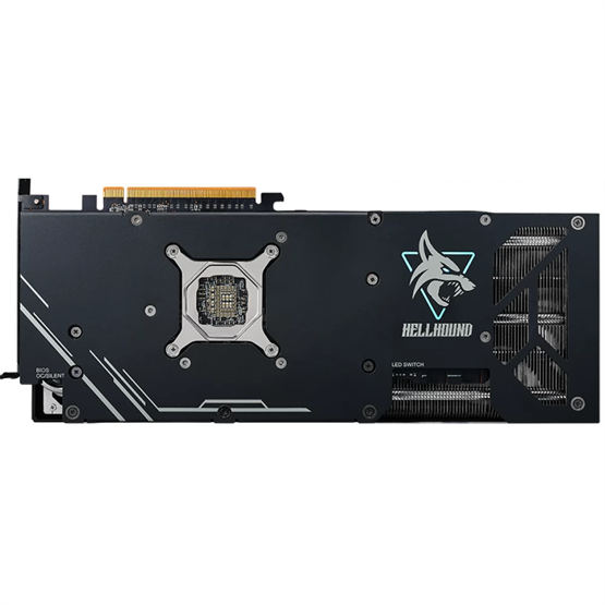 PowerColor AMD RX 7800 XT Hellhound 16GB GDDR6 RX7800XT 16G-L/OC Videókártya PowerColor AMD RX 7800 XT Hellhound 16GB GDDR6 RX7800XT 16G-L/OC Videókártya