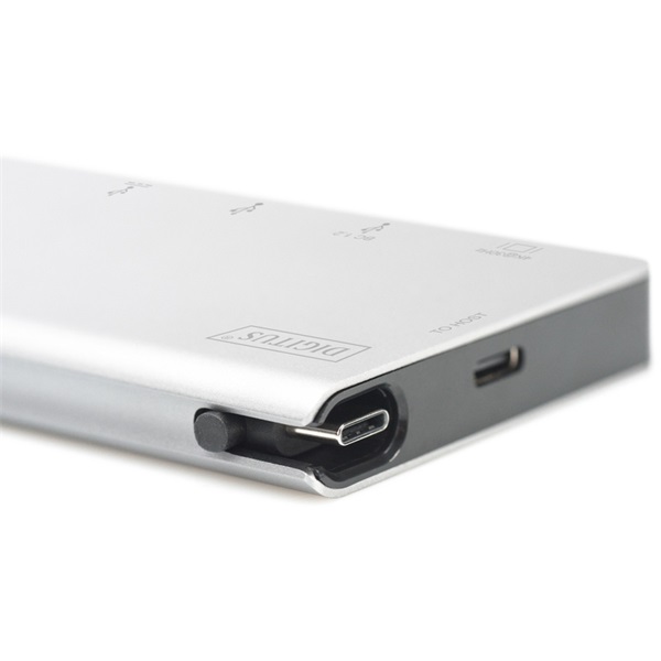 Digitus USB Type-C Multiport Travel Dock notebook dokkoló (DA-70867)