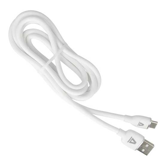 AVAX CB621 CREAMY+ USB A - Type C 1,5m 2.4A gyorstöltő kábel fehér-ezüst AVAX CB621 CREAMY+ USB A - Type C 1,5m 2.4A gyorstöltő kábel fehér-ezüst