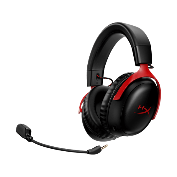 HyperX Cloud III Wireless fekete-piros gamer headset HyperX Cloud III Wireless fekete-piros gamer headset