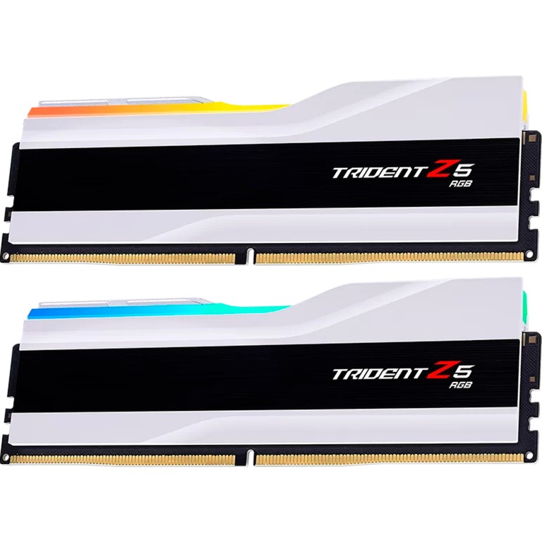 48GB 7600MHz DDR5 RAM G.Skill Trident Z5 RGB CL38 (2x24GB) (F5-7600J3848F24GX2-TZ5RW) 48GB 7600MHz DDR5 RAM G.Skill Trident Z5 RGB CL38 (2x24GB) (F5-7600J3848F24GX2-TZ5RW)