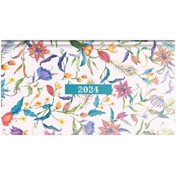 Kalendart Joy 2025 J030 Pillangó heti beosztású fekvő zsebnaptár