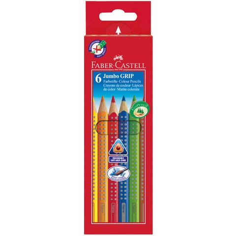 Faber-Castell Jumbo színes ceruza szett 6db-os (110906)