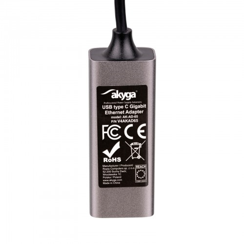 Akyga USB type-C / RJ45 adapter - AK-AD-65