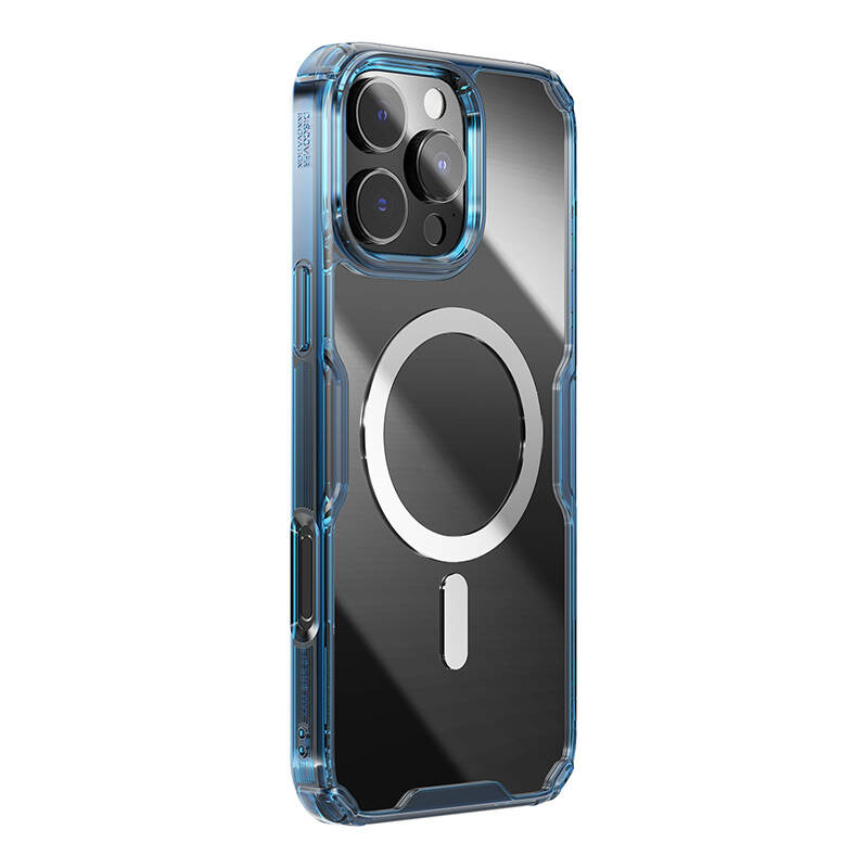 Nillkin Nature TPU Pro mágneses iPhone 16 Plus tok (kék) Nillkin Nature TPU Pro mágneses iPhone 16 Plus tok (kék)