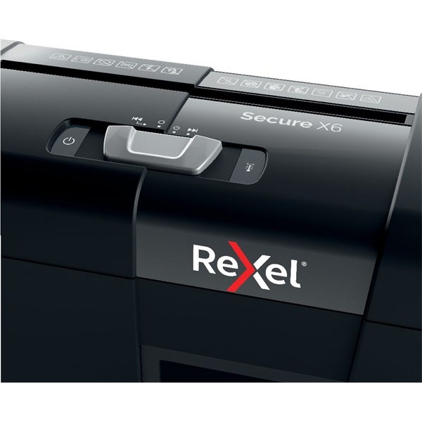 Rexel Secure X6 konfetti iratmegsemmisítő (2020122EU)