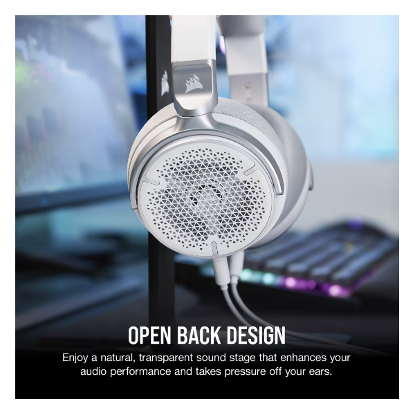 CORSAIR Vezetékes Headset  VIRTUOSO PRO Gaming True-To-Life audio Fehér