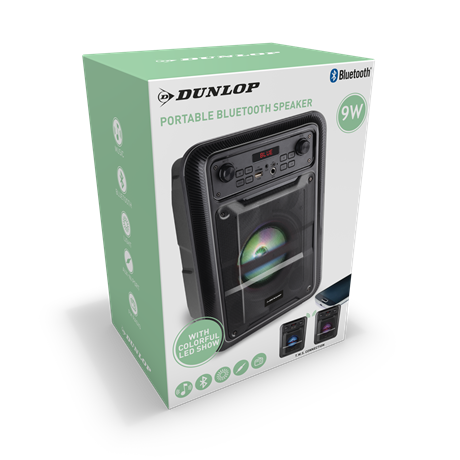 Dunlop 18220 Bluetooth hangszóró Dunlop 18220 Bluetooth hangszóró