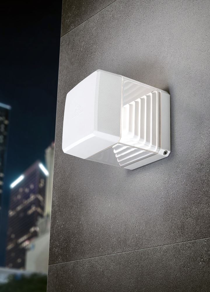 Fumagalli ESTER WALL LED GX53 kültéri falilámpa fehér (DS1.560.000.WXD1K)