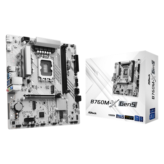 ASRock s1700 B760M-X GEN5 Alaplap