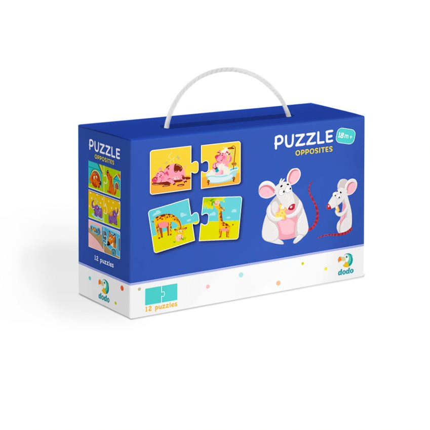 Dodo Duo Ellentétek 2X12db-os puzzle (DOP300151) Dodo Duo Ellentétek 2X12db-os puzzle (DOP300151)