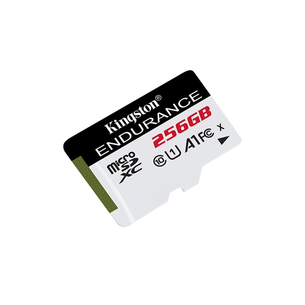 Kingston 256GB microSDXC Endurance Class 10 A1 UHS-I Card adapter nélkül Memóriakártya Kingston 256GB microSDXC Endurance Class 10 A1 UHS-I Card adapter nélkül Memóriakártya