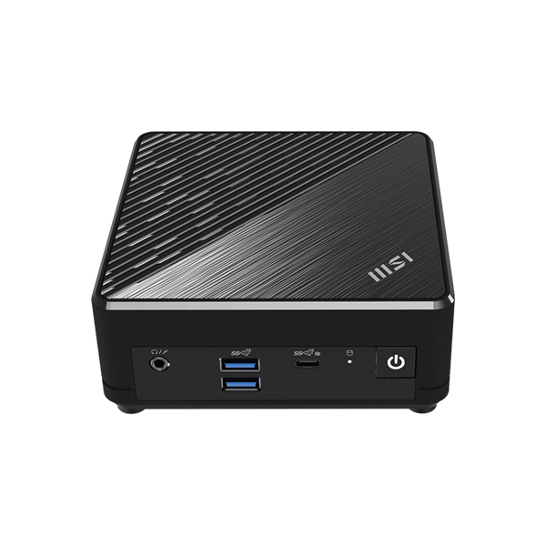 MSI Business DT Cubi N ADL-001BEU, Intel N200, Intel HD Graphics, M.2 NVME, 4xUSB, USB-C, HDMI, DP, 2xRJ45, Black