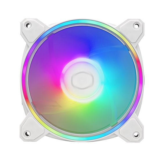  Cooler Master MFL-B2DW-213P2-R2  Case Fan  12cm  MasterFan MF120 Halo2  Hűtő ventilátor Fehér 