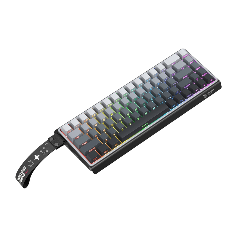 ONIKUMA G69 QWERTY billentyűzet Fekete
