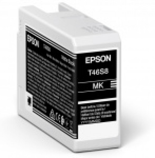 Epson T46S8 Patron Matt fekete 25ml Eredeti