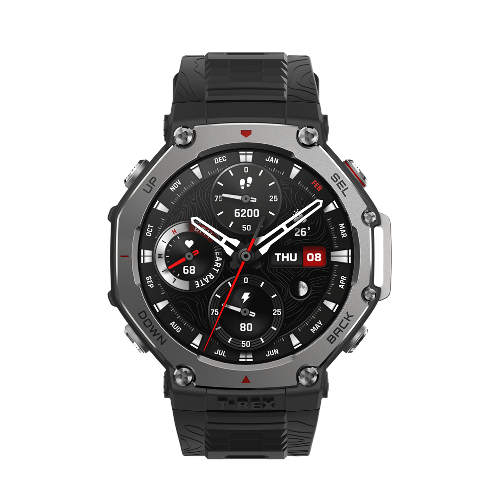 Amazfit T-Rex 3 Okosóra Fekete
