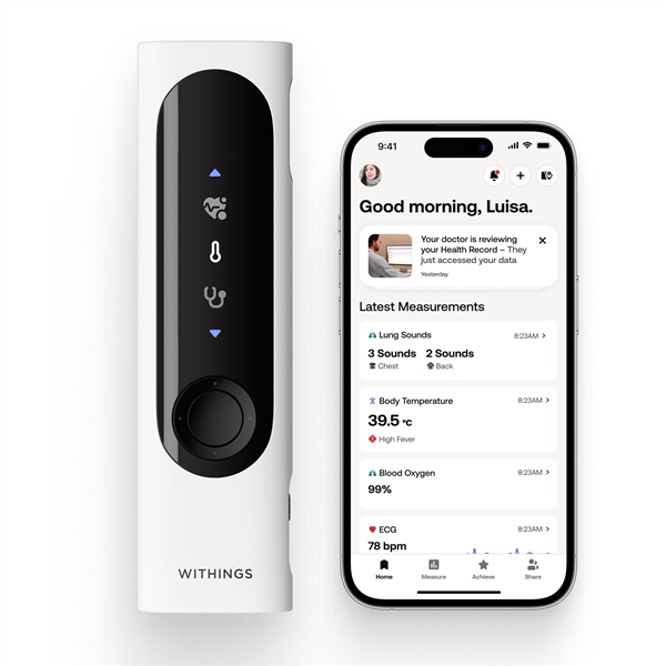 Withings SCT02-02-All-Int BeamO 4-in-1 okos lázmérő