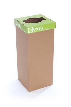 Recobin URE003 Slim újrahasznosított szelektív hulladékgyűjtő 60l zöld Recobin URE003 Slim újrahasznosított szelektív hulladékgyűjtő 60l zöld