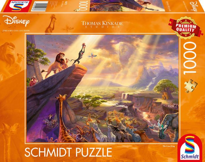 Schmidt Disney Az oroszlánkirály 1000 db-os puzzle (59673) Schmidt Disney Az oroszlánkirály 1000 db-os puzzle (59673)