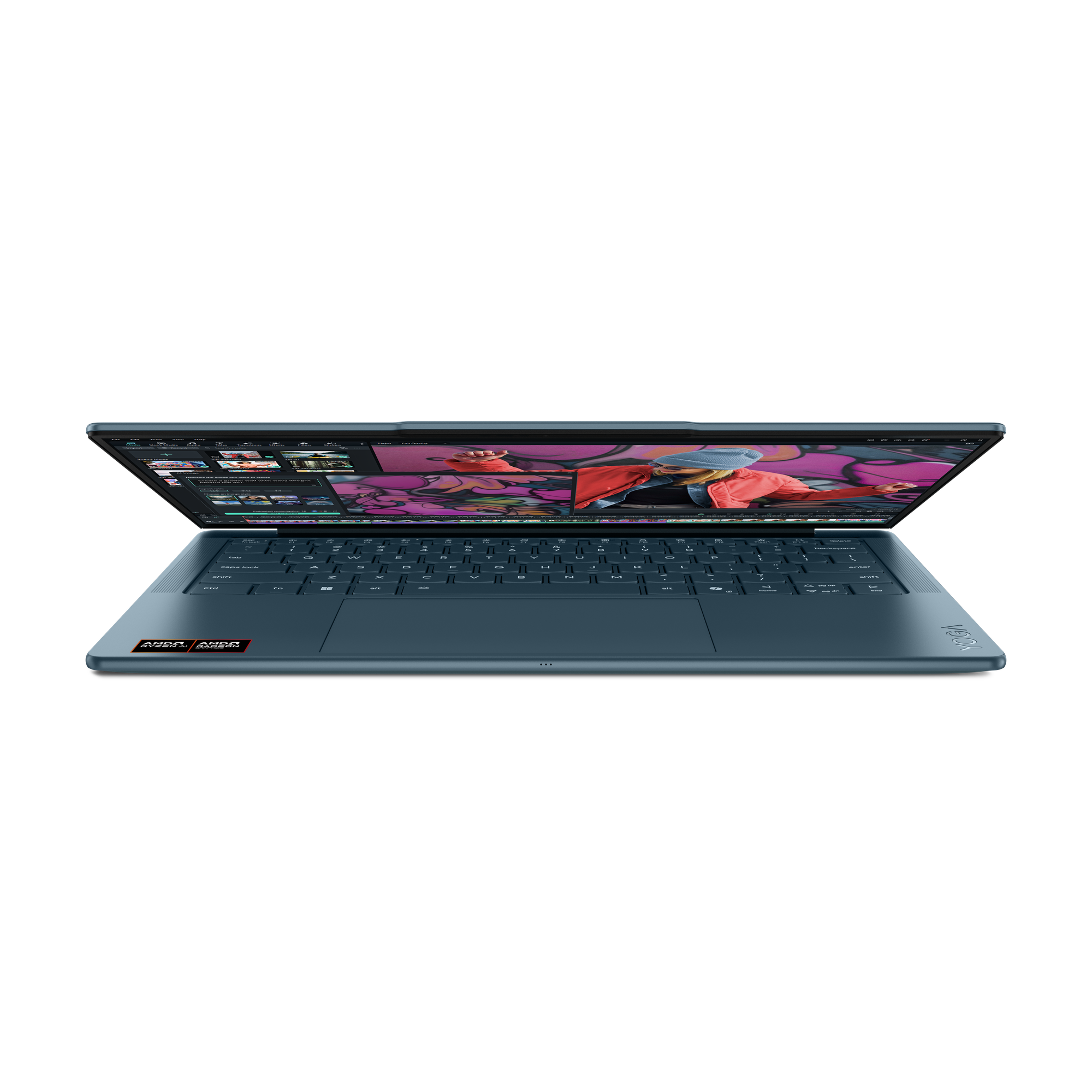Lenovo IdeaPad Slim 7 Laptop - 14" 2.8K, AMD AI 5 340, 16GB DDR5 RAM, 1TB SSD, Magyar billentyűzet, Windows 11 Home, Zöldeskék