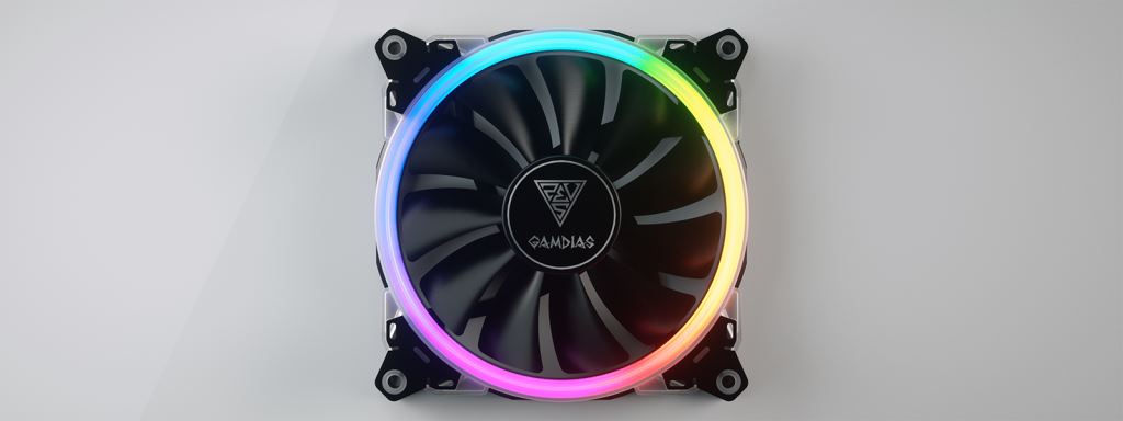 Gamdias AEOLUS M1 1401 14cm ventilátor RGB LED