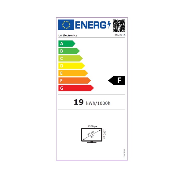LG  22MP410-B 21,5" FHD VA HDMI/VGA monitor