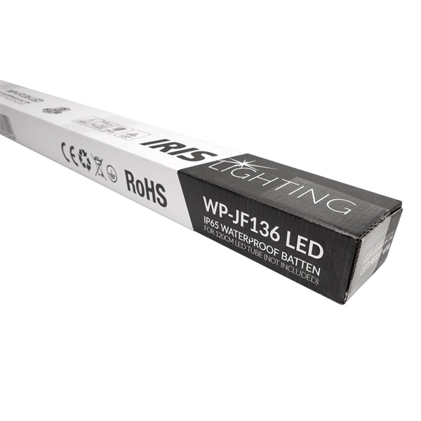Iris Lighting JF136 T8 LED fénycsőre előkészített por- és páramentes lámpatest IP65 120cm (WP-JF136LED)