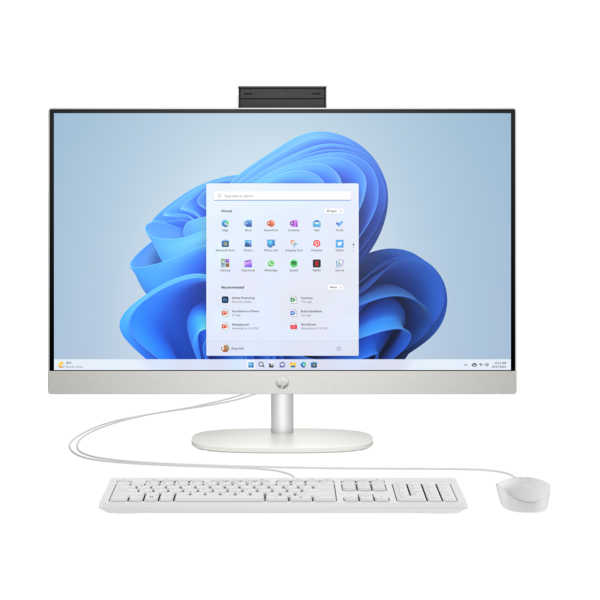 HP AIO 27-cr1001nn 27" FHD AG IPS 300d, Core Ultra5-125U 1.3GHz, 16GB, 512GB SSD, Win 11, fehér HP AIO 27-cr1001nn 27" FHD AG IPS 300d, Core Ultra5-125U 1.3GHz, 16GB, 512GB SSD, Win 11, fehér