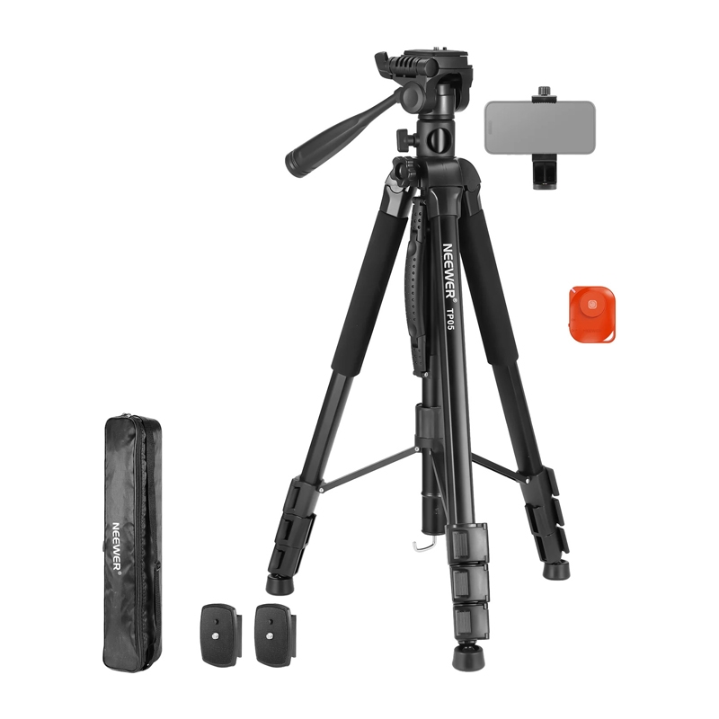 Neewer TP05 könnyű alumínium fényképezőgép-állvány (monopod opcióval)