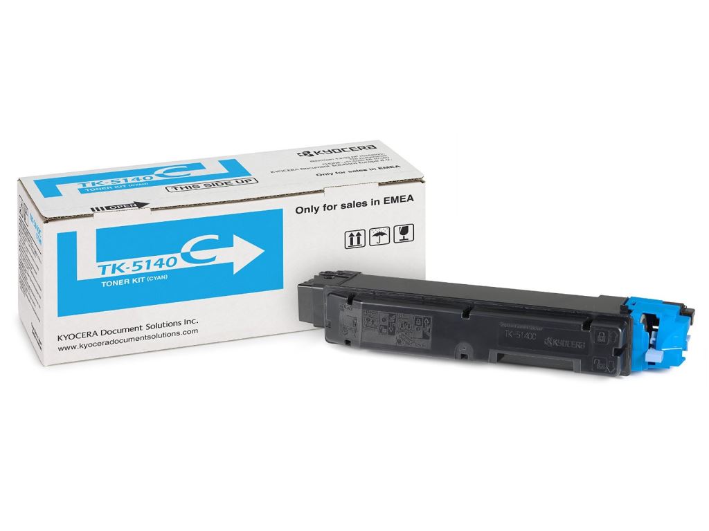 Kyocera TK-5140C toner cián (1T02NRCNL0) Kyocera TK-5140C toner cián (1T02NRCNL0)