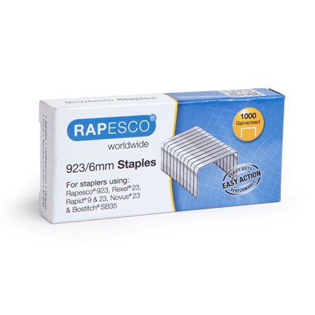 Rapesco 923/6 erős tűzőkapocs (IRS1235 / 1235) Rapesco 923/6 erős tűzőkapocs (IRS1235 / 1235)
