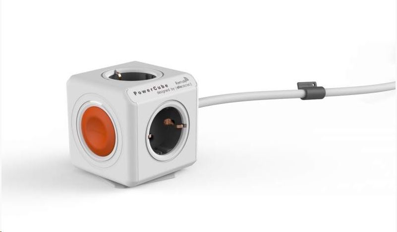 Allocacoc PowerCube Extended Remote SINGLE 1.5mm2 fehér-narancs (1513/EUEXRM) Allocacoc PowerCube Extended Remote SINGLE 1.5mm2 fehér-narancs (1513/EUEXRM)