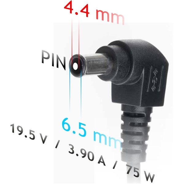Akyga Notebook Adapter 75W Sony (AK-ND-19)