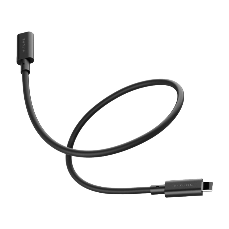 VITURE  USB 3.2 Gen1 USB-C férfi USB-C női hosszabbító 50 cm Fekete