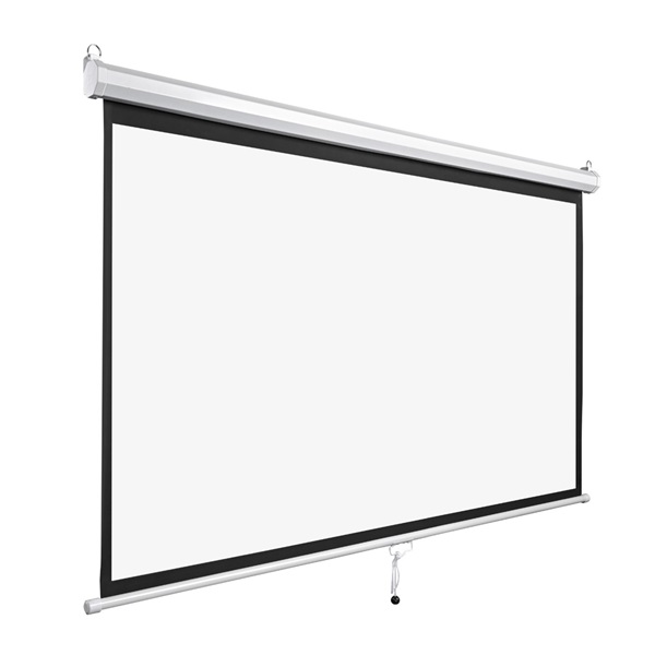Everest 133" (1:1) manuális fali vászon  MPP-240  240 x 240 cm fehér váz 