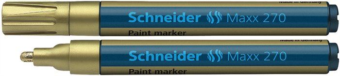 SCHNEIDER "Maxx 270" lakk marker 1-3mm arany (TSC270AR) SCHNEIDER "Maxx 270" lakk marker 1-3mm arany (TSC270AR)
