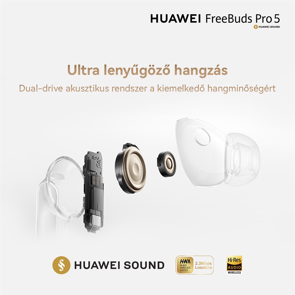Huawei Freebuds Pro 5 Bluetooth Headset Szürke