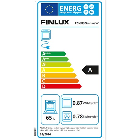 Finlux FC-683GMNWCW Gáztűzhely