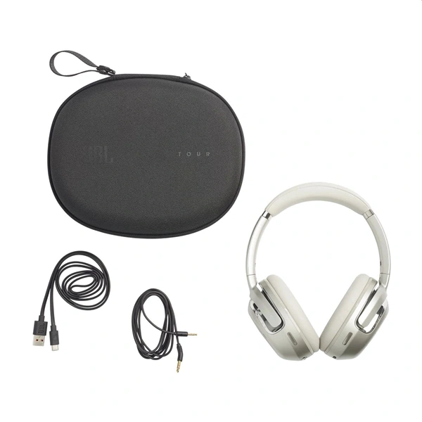 JBL Tour One M2 CPG Bluetooth zajszűrős fejhallgató Pezsgő