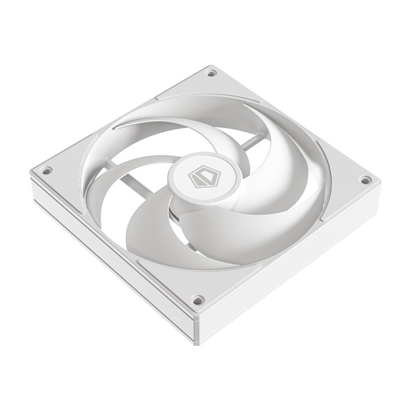 ID-Cooling AS-140-W  24,9dB PWM 14cm Cooler    Fehér 