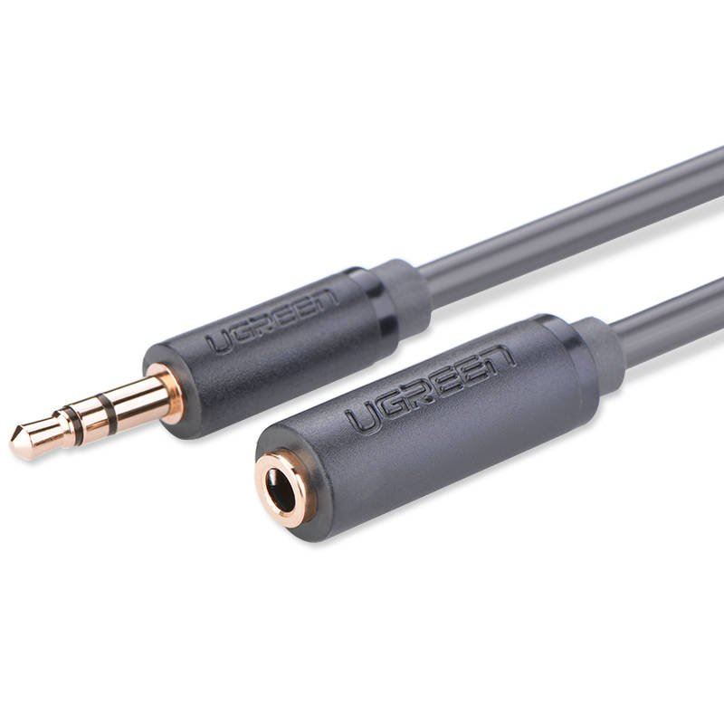 UGREEN AV124 AUX jack audio hosszabbító kábel 1m szürke (10782) UGREEN AV124 AUX jack audio hosszabbító kábel 1m szürke (10782)